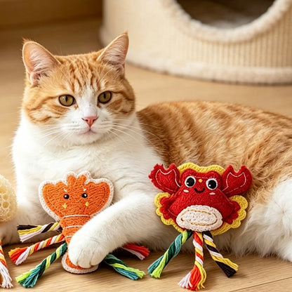 Natural Loofah Pet Toy – Eco-Friendly, Chew Toys Biodegradable & Non-Toxic Chew Toy for Dogs & Cats（副本）