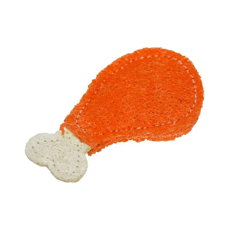 Natural Loofah Pet Toy – Eco-Friendly, Chew Toys Biodegradable & Non-Toxic Chew Toy for Dogs & Cats
