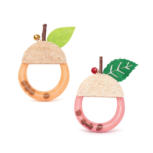 Natural Loofah Pet Toy – Eco-Friendly, Chew Toys Biodegradable & Non-Toxic Chew Toy for Dogs & Cats