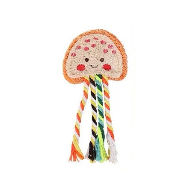 Natural Loofah Pet Toy – Eco-Friendly, Chew Toys Biodegradable & Non-Toxic Chew Toy for Dogs & Cats（副本）